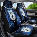Maori Matariki Manaia Car Seat Cover Maori Kowhaiwhai Pattern Galaxy