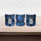 Personalized Maori Matariki Manaia Ceramic Mug Maori Kowhaiwhai Pattern Galaxy