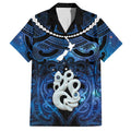 Personalized Maori Matariki Manaia Hawaiian Shirt Maori Kowhaiwhai Pattern Galaxy