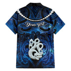 Personalized Maori Matariki Manaia Hawaiian Shirt Maori Kowhaiwhai Pattern Galaxy