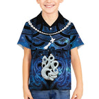 Personalized Maori Matariki Manaia Hawaiian Shirt Maori Kowhaiwhai Pattern Galaxy
