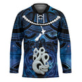 Personalized Maori Matariki Manaia Hockey Jersey Maori Kowhaiwhai Pattern Galaxy