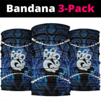Maori Matariki Manaia Neck Gaiter Maori Kowhaiwhai Pattern Galaxy
