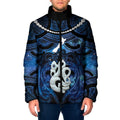 Personalized Maori Matariki Manaia Padded Jacket Maori Kowhaiwhai Pattern Galaxy