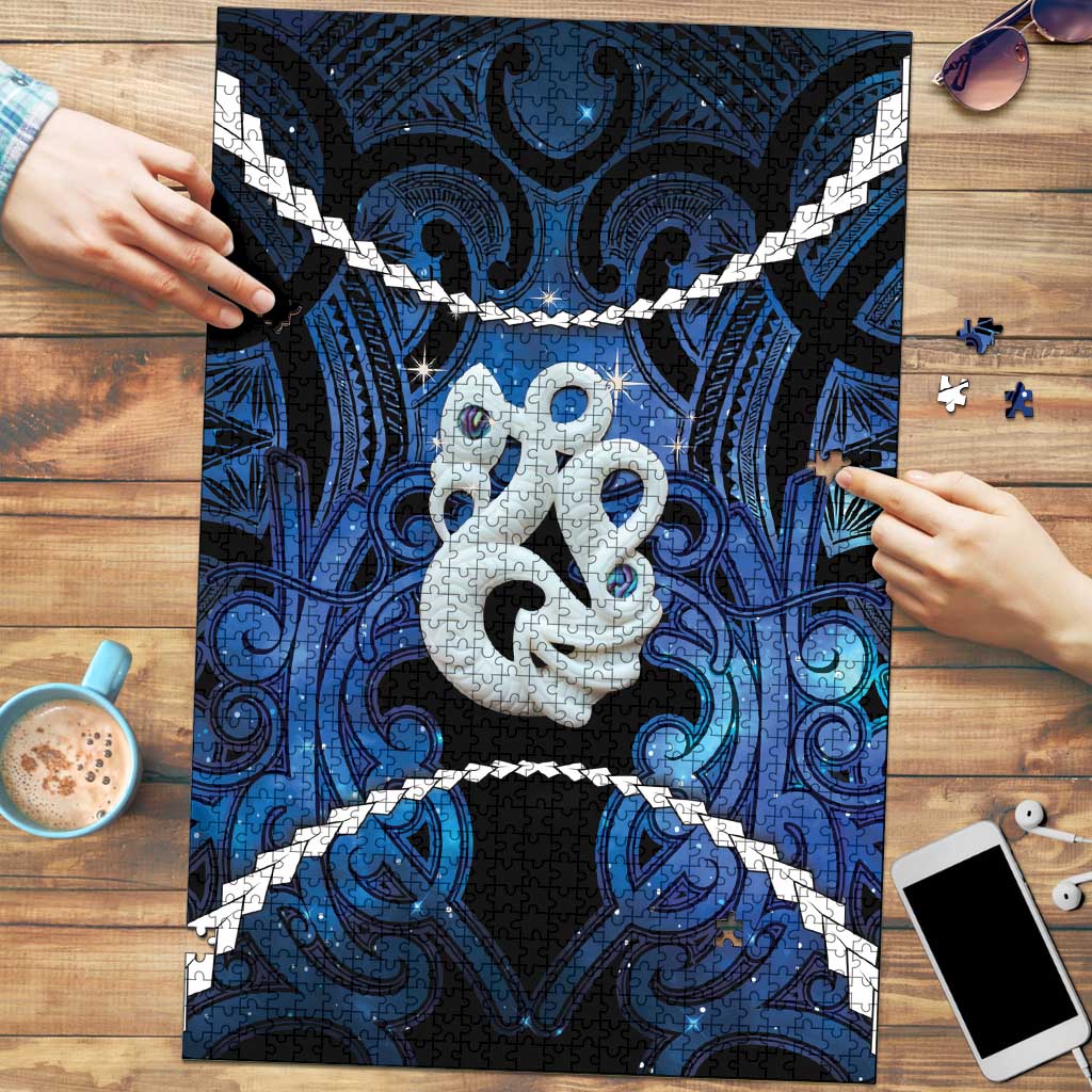 Maori Matariki Manaia Puzzle Maori Kowhaiwhai Pattern Galaxy