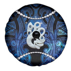 Maori Matariki Manaia Spare Tire Cover Maori Kowhaiwhai Pattern Galaxy