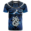 Personalized Maori Matariki Manaia T Shirt Maori Kowhaiwhai Pattern Galaxy