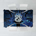 Maori Matariki Manaia Tablecloth Maori Kowhaiwhai Pattern Galaxy