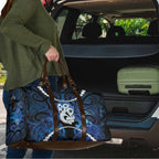Maori Matariki Manaia Travel Bag Maori Kowhaiwhai Pattern Galaxy