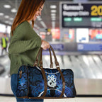 Maori Matariki Manaia Travel Bag Maori Kowhaiwhai Pattern Galaxy
