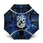 Maori Matariki Manaia Umbrella Maori Kowhaiwhai Pattern Galaxy