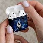Maori Matariki Hei Matau AirPods Case Maori Kowhaiwhai Pattern Galaxy