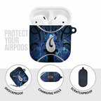 Maori Matariki Hei Matau AirPods Case Maori Kowhaiwhai Pattern Galaxy