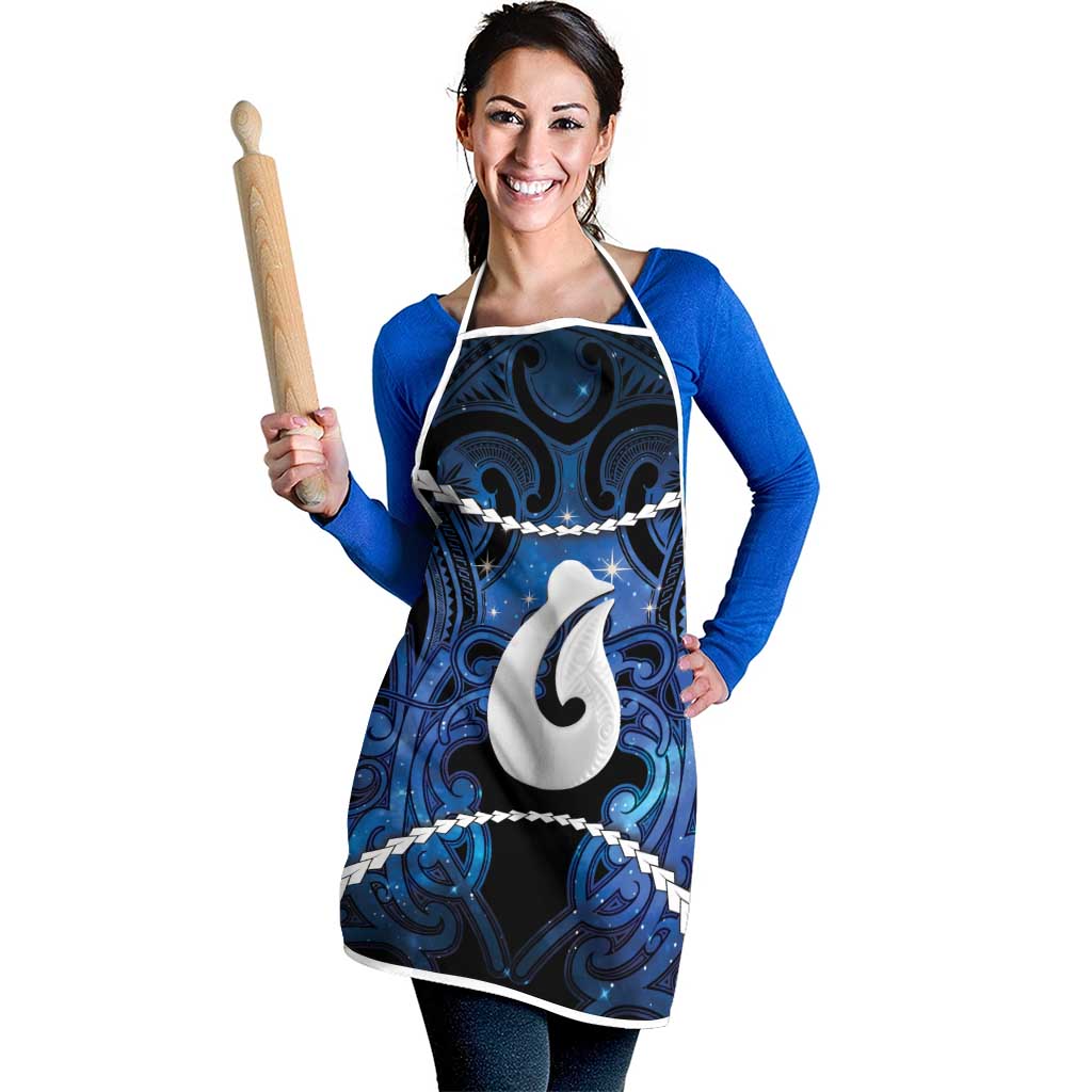 Maori Matariki Hei Matau Apron Maori Kowhaiwhai Pattern Galaxy