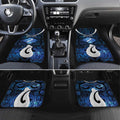 Personalized Maori Matariki Hei Matau Car Mats Maori Kowhaiwhai Pattern Galaxy