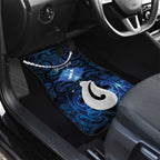 Personalized Maori Matariki Hei Matau Car Mats Maori Kowhaiwhai Pattern Galaxy