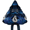 Personalized Maori Matariki Hei Matau Cloak Maori Kowhaiwhai Pattern Galaxy