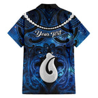 Personalized Maori Matariki Hei Matau Hawaiian Shirt Maori Kowhaiwhai Pattern Galaxy