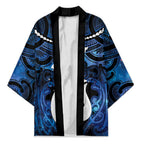 Personalized Maori Matariki Hei Matau Kimono Maori Kowhaiwhai Pattern Galaxy