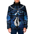 Personalized Maori Matariki Hei Matau Padded Jacket Maori Kowhaiwhai Pattern Galaxy