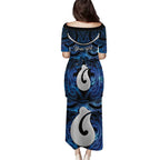 Personalized Maori Matariki Hei Matau Puletasi Maori Kowhaiwhai Pattern Galaxy