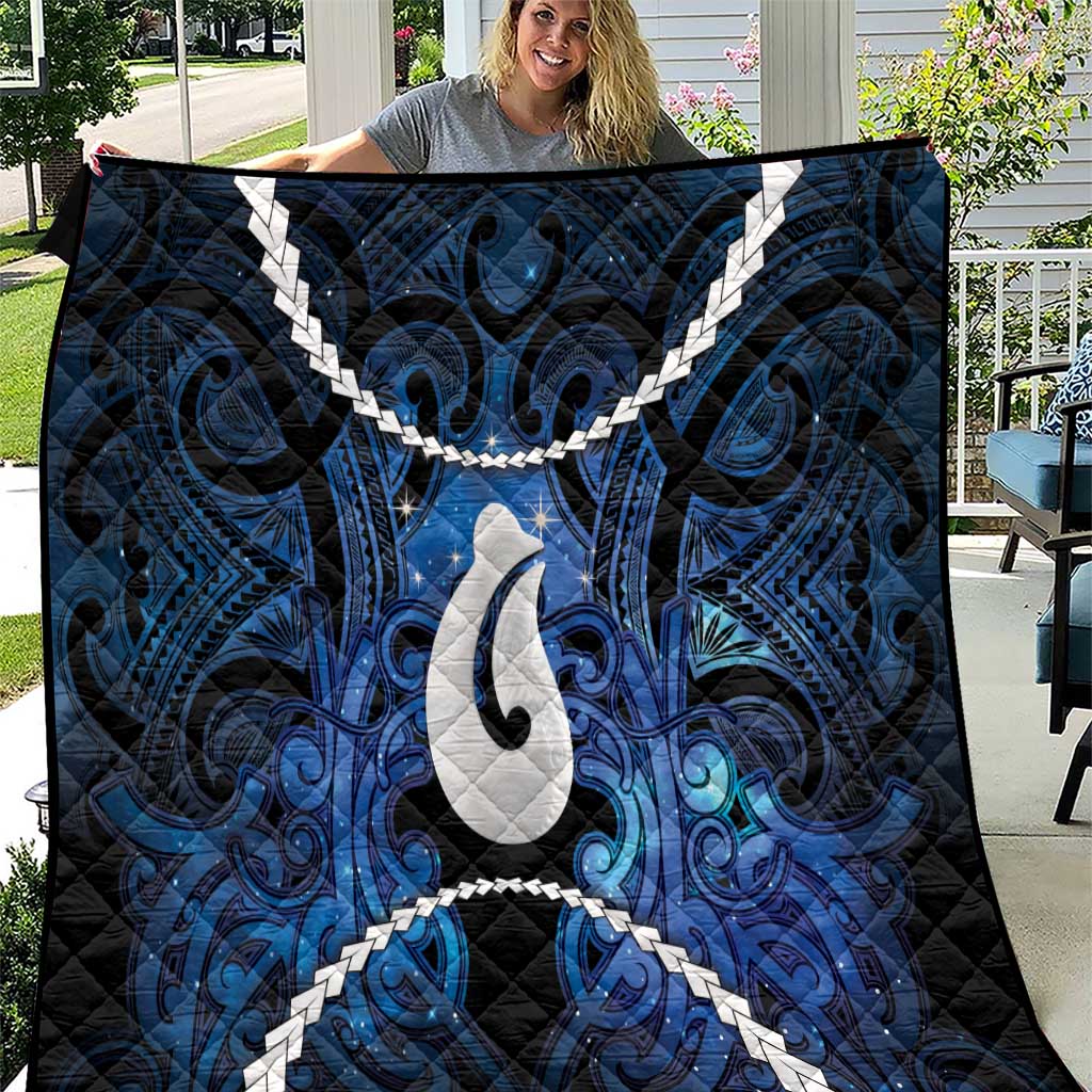 Maori Matariki Hei Matau Quilt Maori Kowhaiwhai Pattern Galaxy