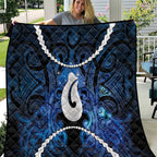 Maori Matariki Hei Matau Quilt Maori Kowhaiwhai Pattern Galaxy