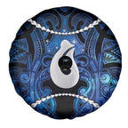 Maori Matariki Hei Matau Spare Tire Cover Maori Kowhaiwhai Pattern Galaxy