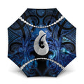 Maori Matariki Hei Matau Umbrella Maori Kowhaiwhai Pattern Galaxy