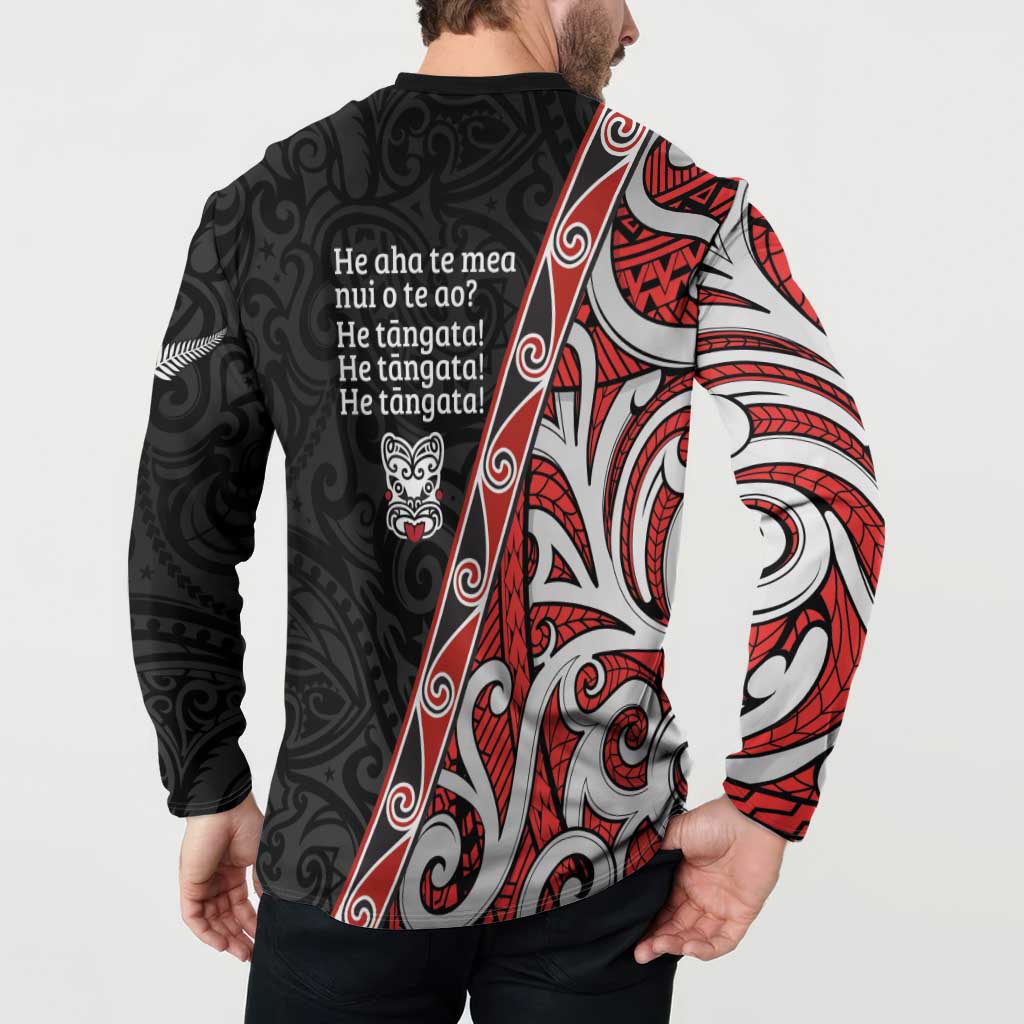 Aotearoa Toitu Te Tiriti Button Sweatshirt Honour The Treaty New Zealand