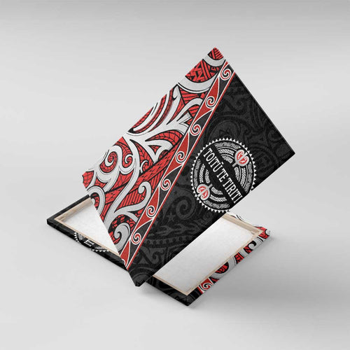 Aotearoa Toitu Te Tiriti Canvas Wall Art Honour The Treaty New Zealand