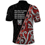 Aotearoa Toitu Te Tiriti Polo Shirt Honour The Treaty New Zealand