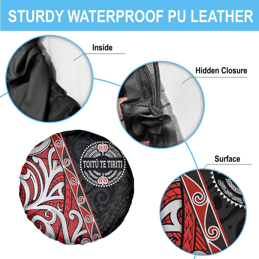 Aotearoa Toitu Te Tiriti Spare Tire Cover Honour The Treaty New Zealand