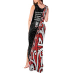 Aotearoa Toitu Te Tiriti Tank Maxi Dress Honour The Treaty New Zealand