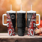 Aotearoa Toitu Te Tiriti Tumbler With Handle Honour The Treaty New Zealand