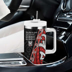 Aotearoa Toitu Te Tiriti Tumbler With Handle Honour The Treaty New Zealand