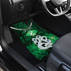 Personalised Maori Matariki Manaia Kakariki Car Mats Maori Kowhaiwhai Pattern Galaxy