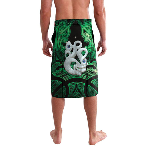 Personalised Maori Matariki Manaia Kakariki Lavalava Maori Kowhaiwhai Pattern Galaxy