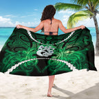Maori Matariki Manaia Kakariki Sarong Maori Kowhaiwhai Pattern Galaxy