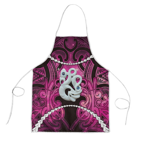 Maori Matariki Manaia Mawhero Apron Maori Kowhaiwhai Pattern Galaxy