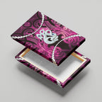 Maori Matariki Manaia Mawhero Canvas Wall Art Maori Kowhaiwhai Pattern Galaxy