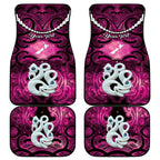 Personalised Maori Matariki Manaia Mawhero Car Mats Maori Kowhaiwhai Pattern Galaxy