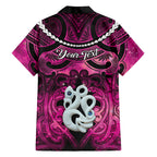 Personalised Maori Matariki Manaia Mawhero Family Matching Mermaid Dress and Hawaiian Shirt Maori Kowhaiwhai Pattern Galaxy