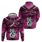 Personalised Maori Matariki Manaia Mawhero Hoodie Maori Kowhaiwhai Pattern Galaxy