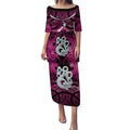 Personalised Maori Matariki Manaia Mawhero Puletasi Maori Kowhaiwhai Pattern Galaxy