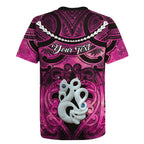 Personalised Maori Matariki Manaia Mawhero Rugby Jersey Maori Kowhaiwhai Pattern Galaxy