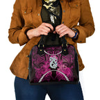 Maori Matariki Manaia Mawhero Shoulder Handbag Maori Kowhaiwhai Pattern Galaxy