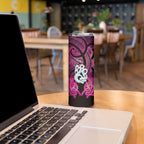 Personalised Maori Matariki Manaia Mawhero Skinny Tumbler Maori Kowhaiwhai Pattern Galaxy