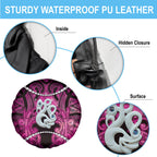 Maori Matariki Manaia Mawhero Spare Tire Cover Maori Kowhaiwhai Pattern Galaxy