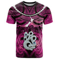 Personalised Maori Matariki Manaia Mawhero T Shirt Maori Kowhaiwhai Pattern Galaxy